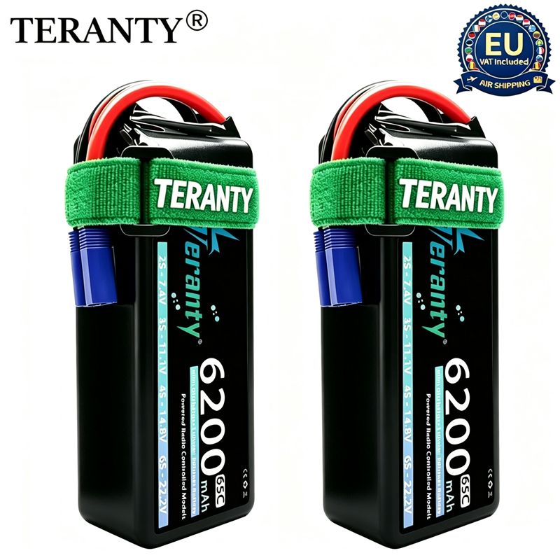 Drone Racing Battery - TERANTY 6S 6200mAh Lipo Pil 22.2V