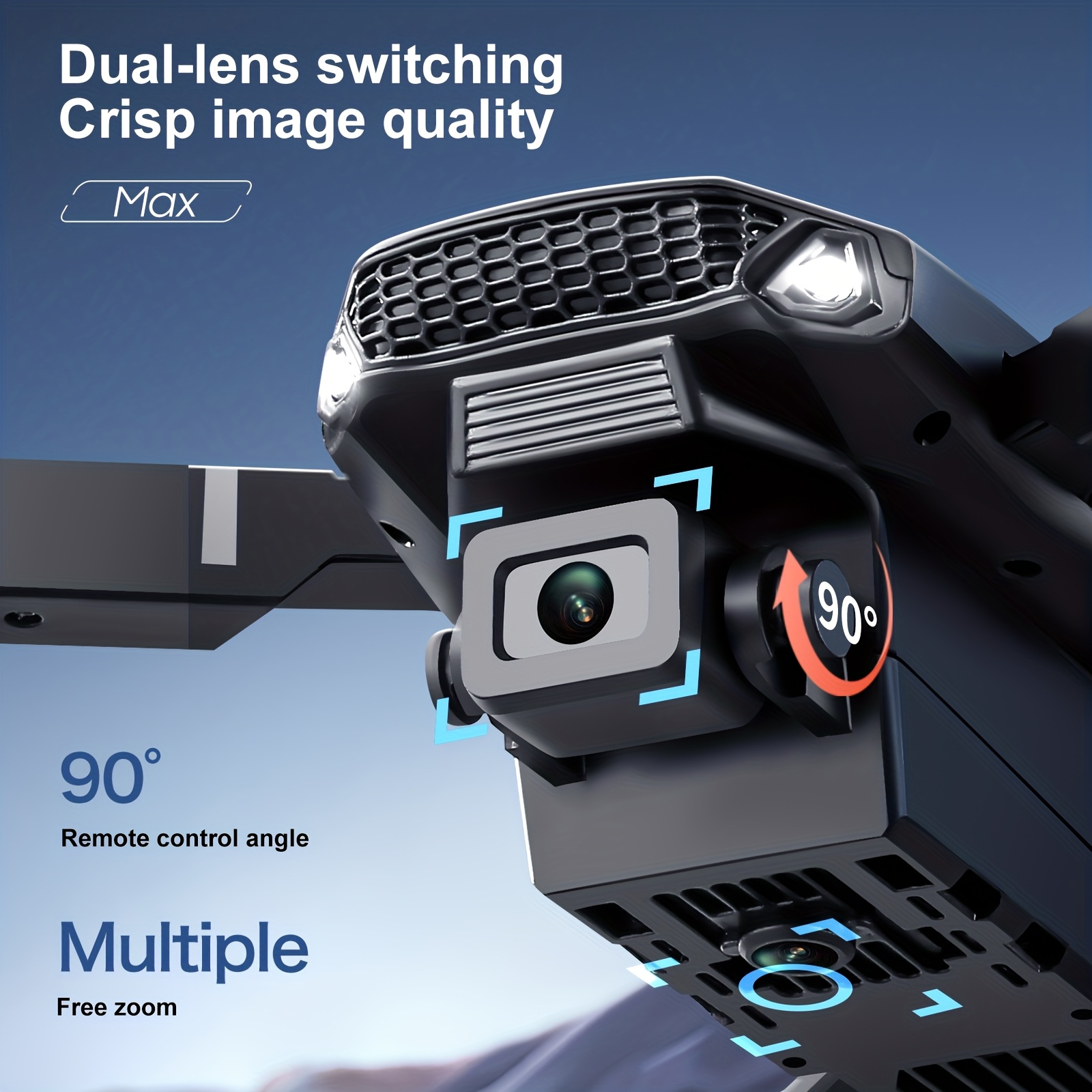 2026 Yükseltilmiş E88 PRO MAX  - Drone Racing Camera incelemesi ve fiyatı