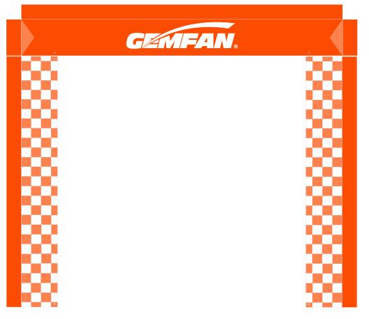 Gemfan152 * 152CM 5X5FT FPV ya - Drone Racing Flag incelemesi ve fiyatı