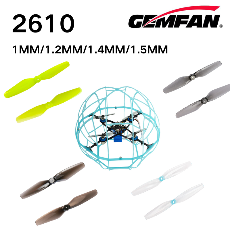 2610 Props Gemfan 2.6 inç 2 Ka - Drone Racing Propeller incelemesi ve fiyatı