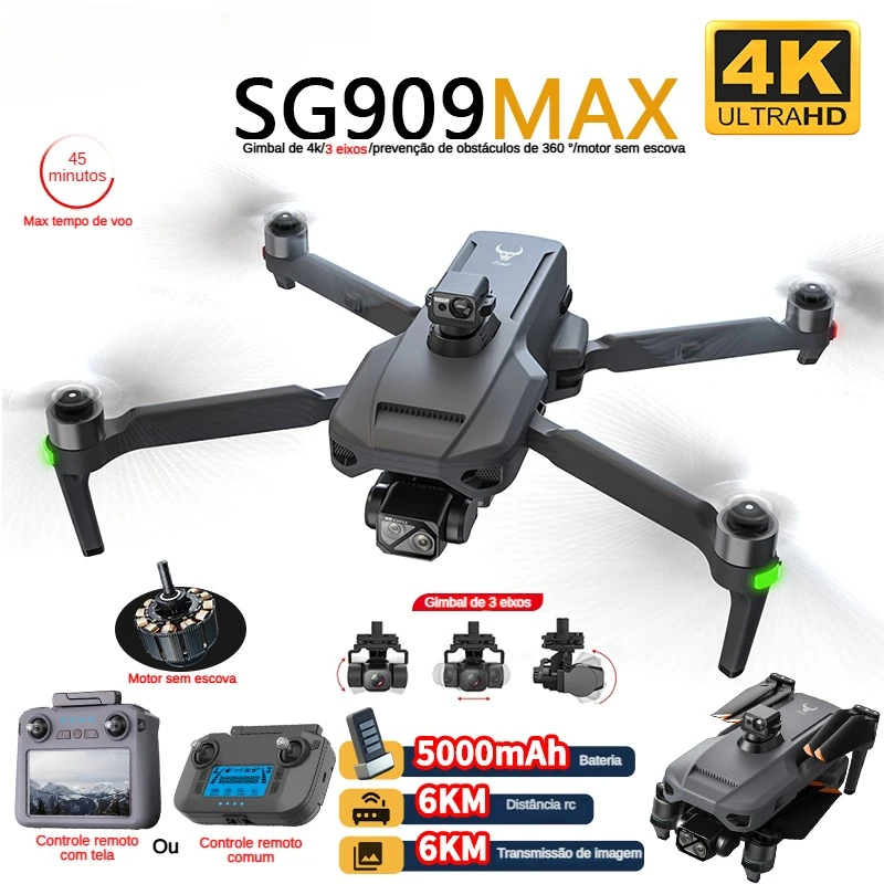 ZLL SG909 SG909MAX 4K Kameralı - Drone Racing Camera incelemesi ve fiyatı